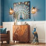 Carved Peacock Cabinet, , large