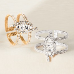 Crystal Deco Cuff, , large