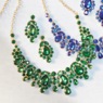 Crystal Color Necklace & Earring Set, , large