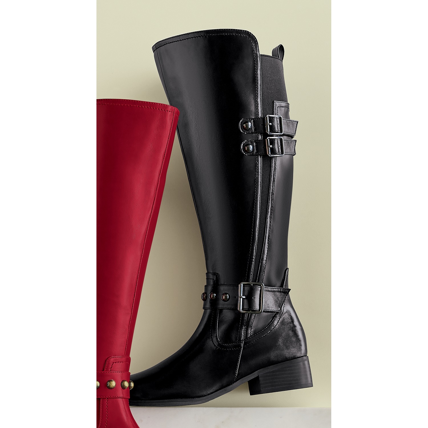 Buckle riding new arrivals boots