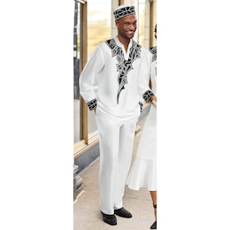 Barack Pant Set with Kufi, , large