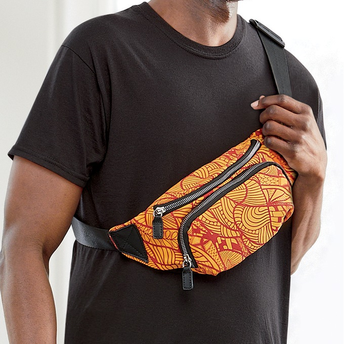 Afrocentric Belt Bag, , large