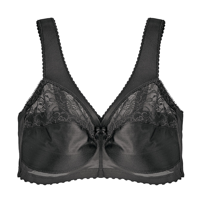 Glamorise® MagicLift® Full Figure Support Bra, Black, large