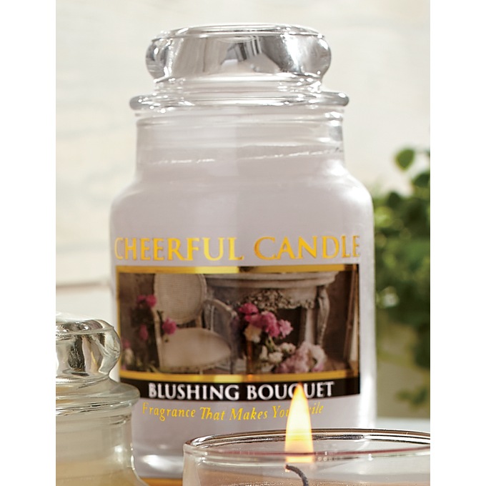 Cheerful Mini Jar Candle, , large