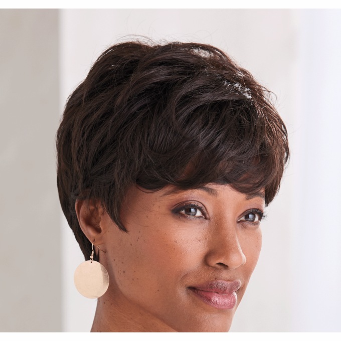 Grace Wig, Medium Dark Brown, large