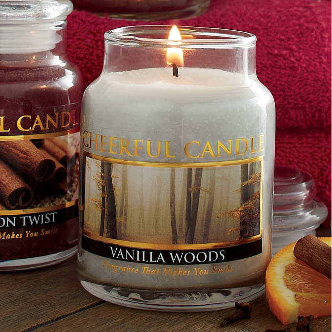Cheerful Mini Jar Candle, , large