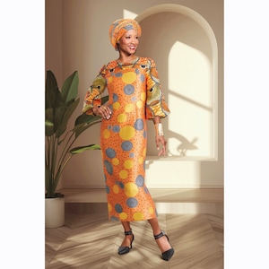 Kasuja Twin-Print Maxi Dress, , large