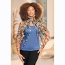 Nichelle Women's Statement Cape with Ruffled Collar, , large