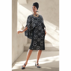 Sabra Cape Dress, , large