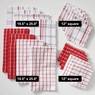 Color Connection 20-piece Kitchen Towel Set, Delicious Red, large