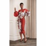 Abena Belted Sheath Dress, , large