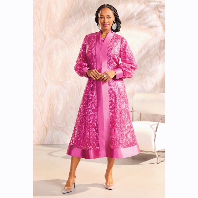 Kwini Embellished Jacket Dress, , large