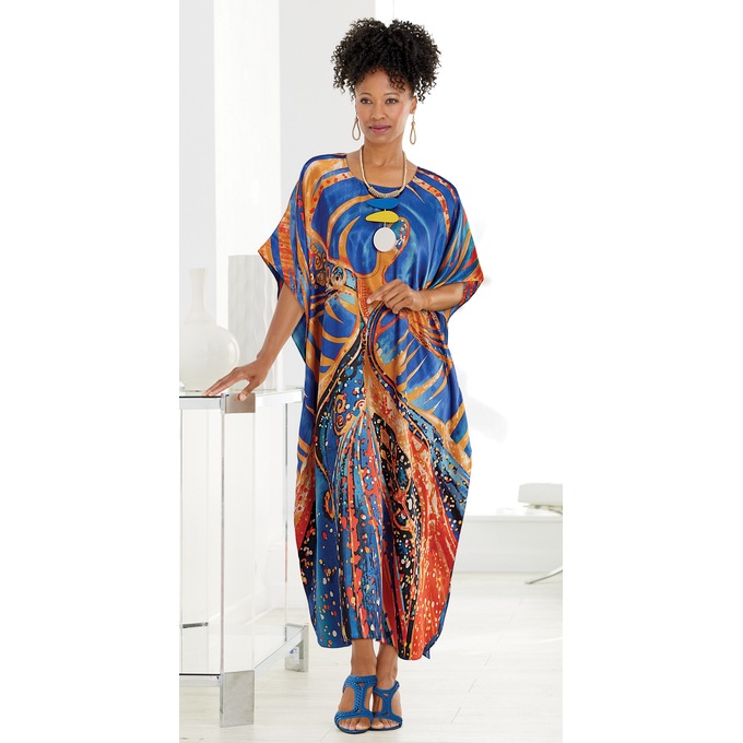 Farai Long Caftan, , large