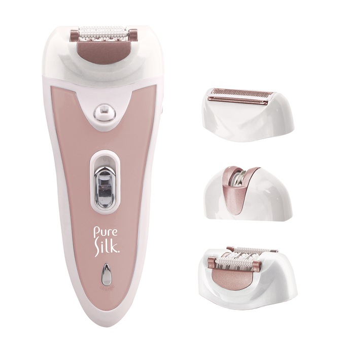 Pure Silk Ladies 3-in-1 Epilator & Shaver, , large