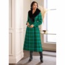 Pippa Plaid Coat, , large