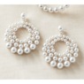 Faux-Pearl Earrings, , large