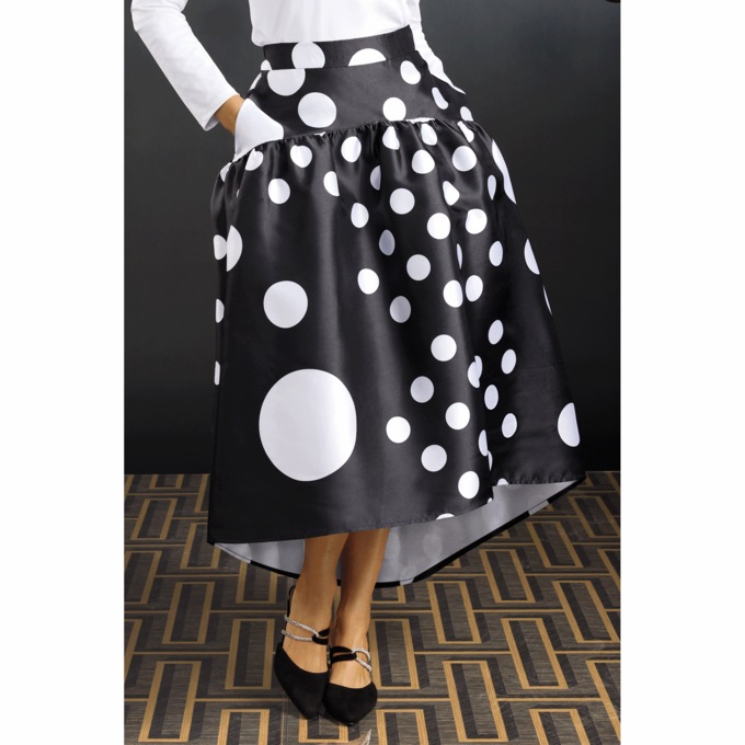 Pilar Printed Skirt, , large