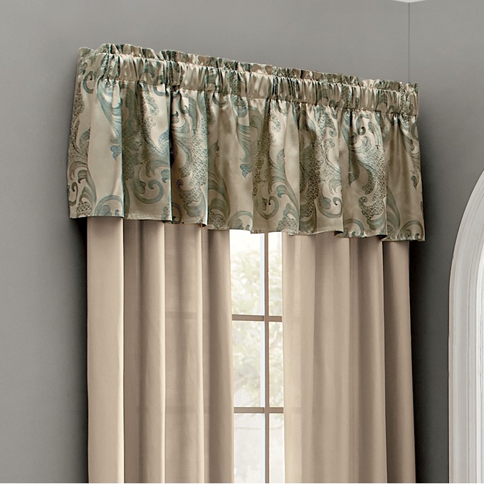 Reggiana Jacquard Valance, , large