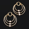 SIS Lady of Serenity Faux-Pearl Hoops - Oprah's Favorite Things, , large