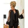 Cali Crepe Swing Jacket, , large