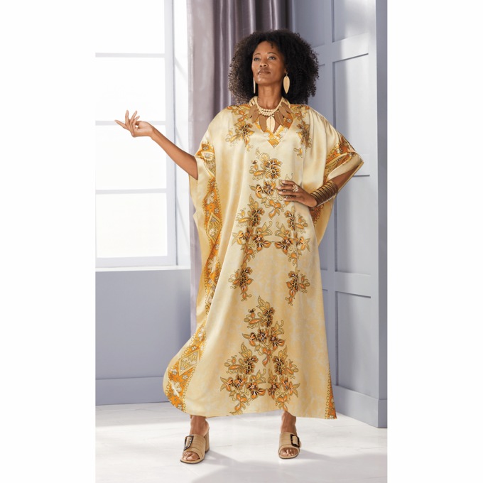 Blare Long Caftan, , large