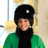 Faux-Fur Pillbox, , large