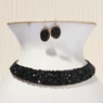 Chips Collar Necklace & Earring Set, , large