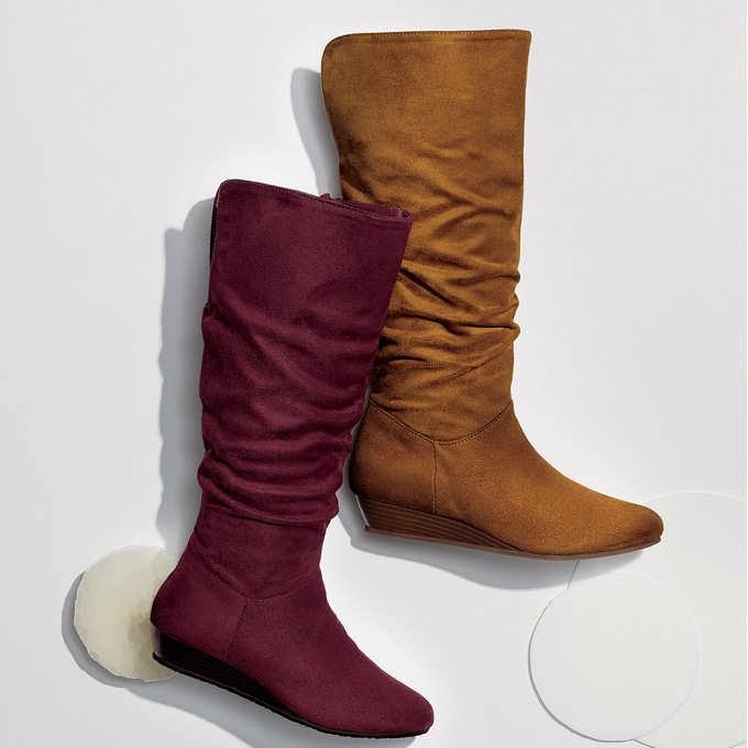 Amanda D'Laurie Tall Scrunch Boot, , large