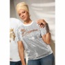 Crowned Queen Sequin Tee, , large