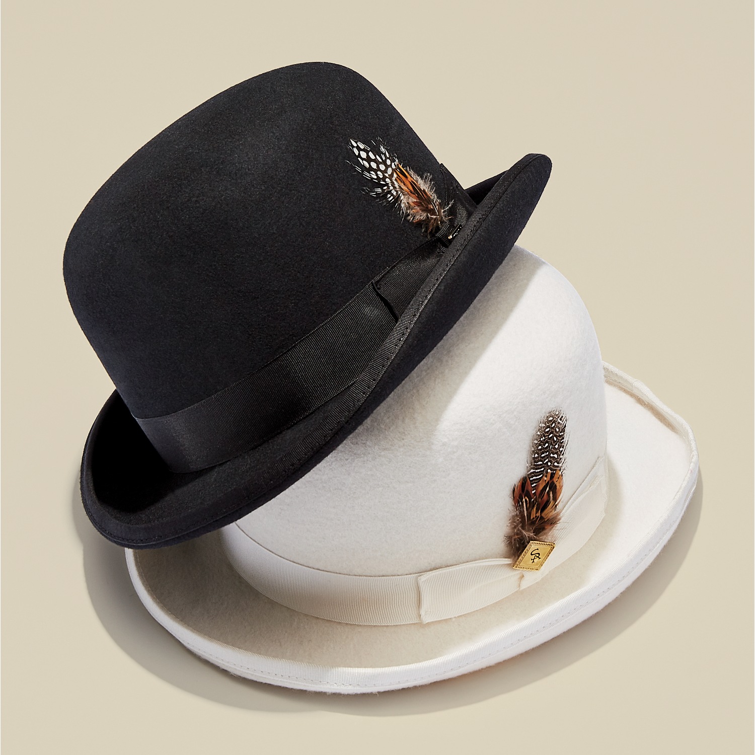 Stacy Adams Monroe Bowler Fedora ASHRO