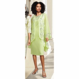 Zadia Embellished Jacket Dress, , large