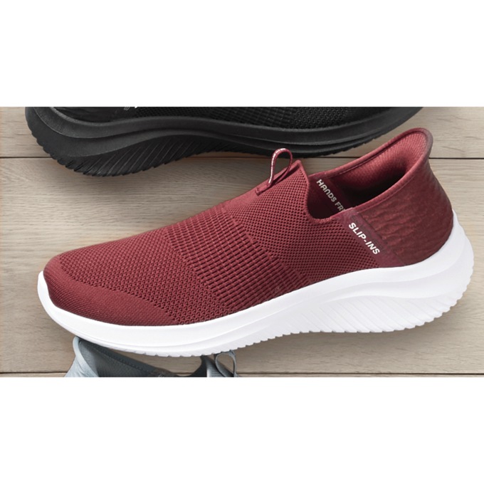Skechers ultra flex mens red on sale