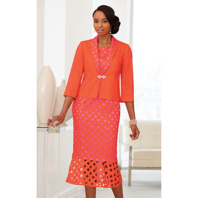 Laser-Cut Jacket Dress, , large