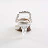Classique Rhinestone Clear Lucite Pump for Women with Slingback Styling, , large