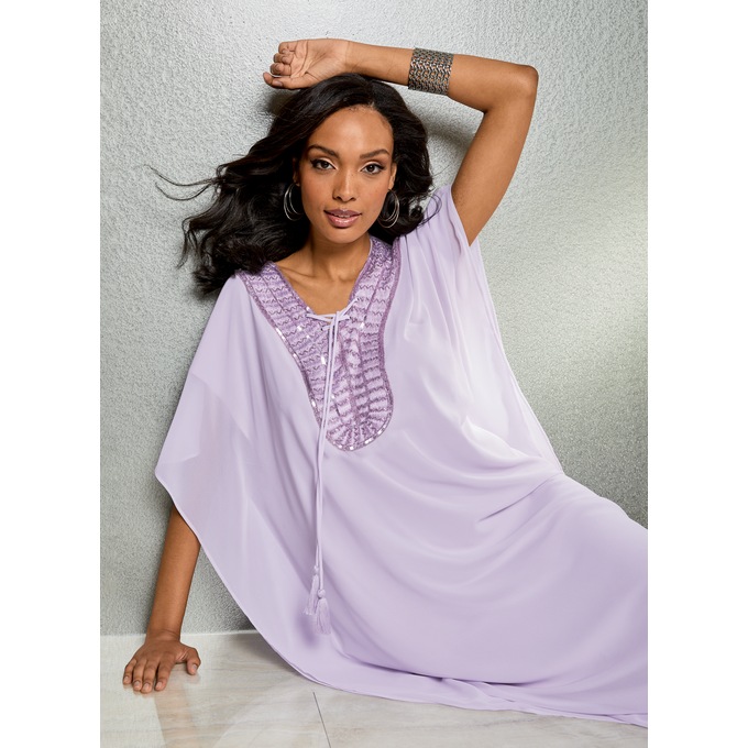 Rita Caftan Dress, , large