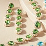 Colorful Crystal Choker Necklace & Earrings Set, , large