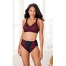 Allover Lace-Front Close Bra, , large