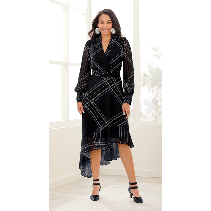 Didi Asym Hem Dress, , large