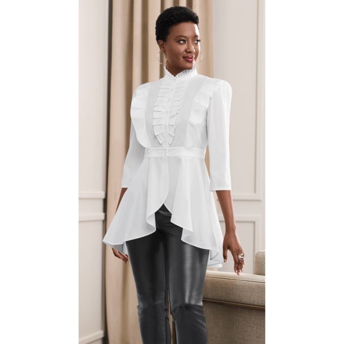 Celia Ruffle Tunic, , large
