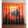 Safari Sunset Panel Pair, , large