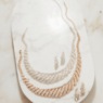 Crystal Rows Collar Necklace & Earring Set, , large