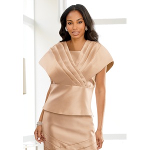 Raheema Pleated Top, , large