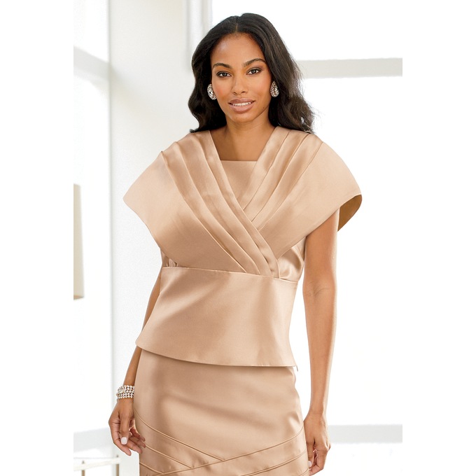Raheema Pleated Top, , large