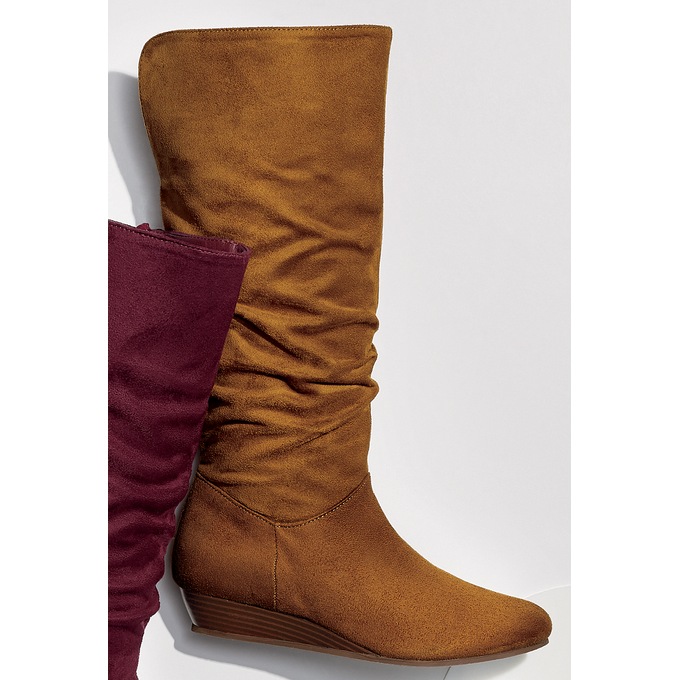 Amanda D'Laurie Tall Scrunch Boot, , large