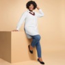 Julie Classic Button-Down Tunic, , large