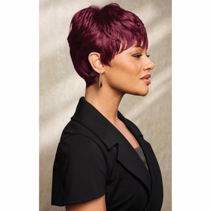 Kehlani Wig, Burgundy, large