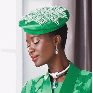 Latrina Hat, Green, large