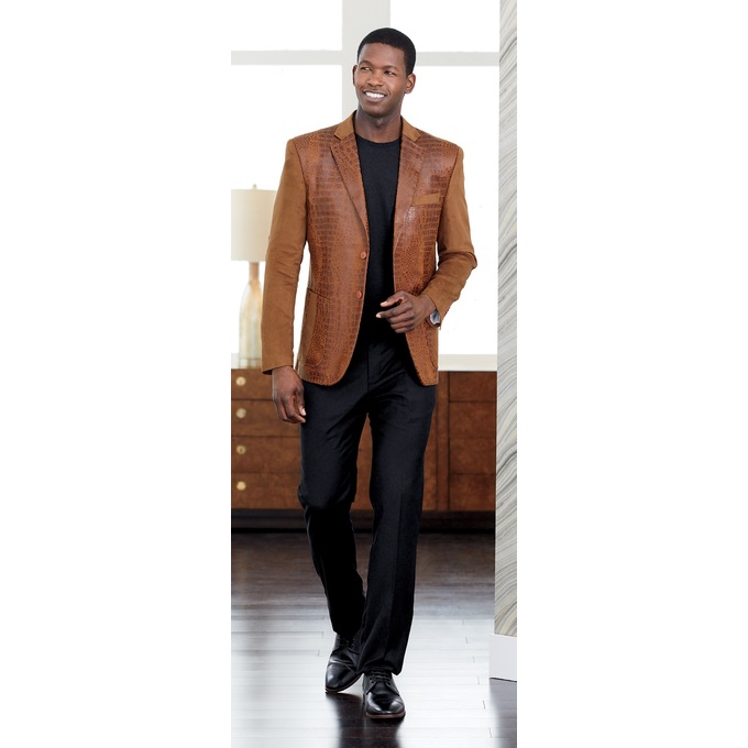 Croco Blazer, , large