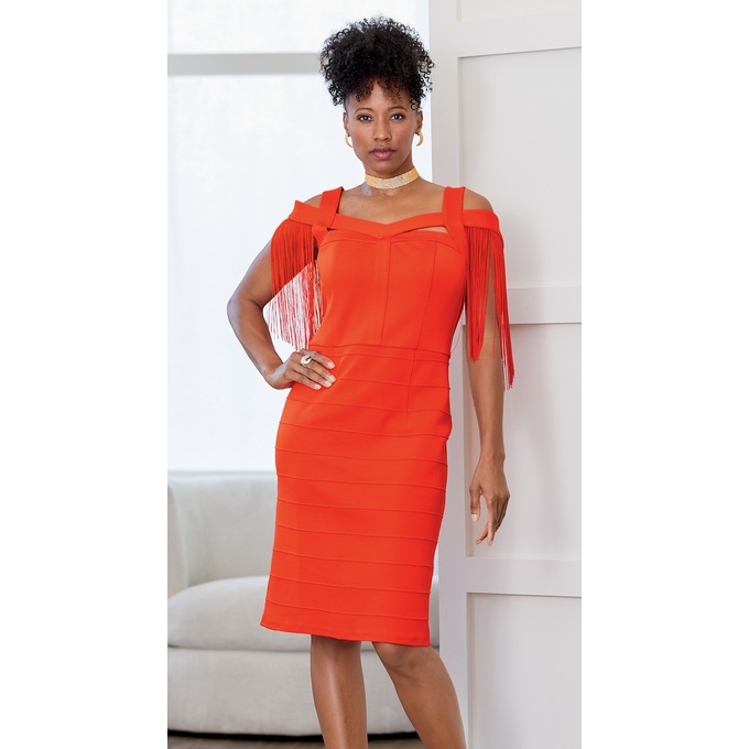 Deja Bandage Dress, , large