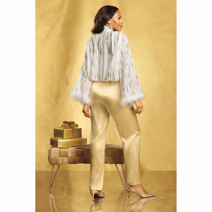 Sika Satin Pant, , large